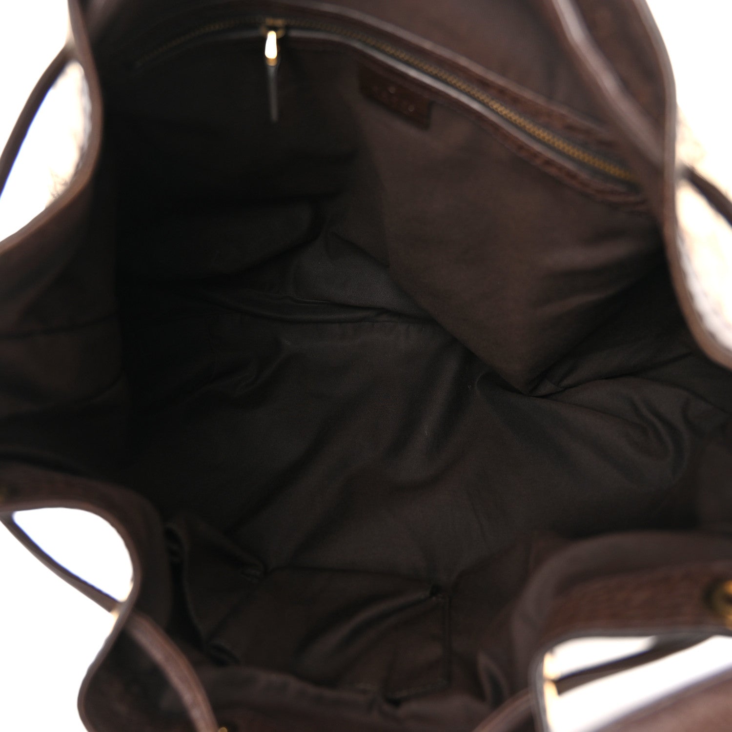 Gucci Monogram Medium Interlocking Icon Shoulder Bag Dark Brown 5 of 12