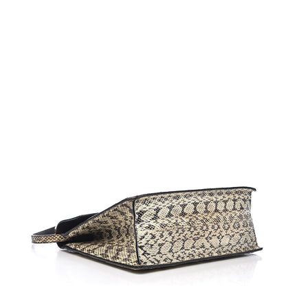 Gucci Snakeskin Small Lilith Top Handle Bag Beige 4 of 20