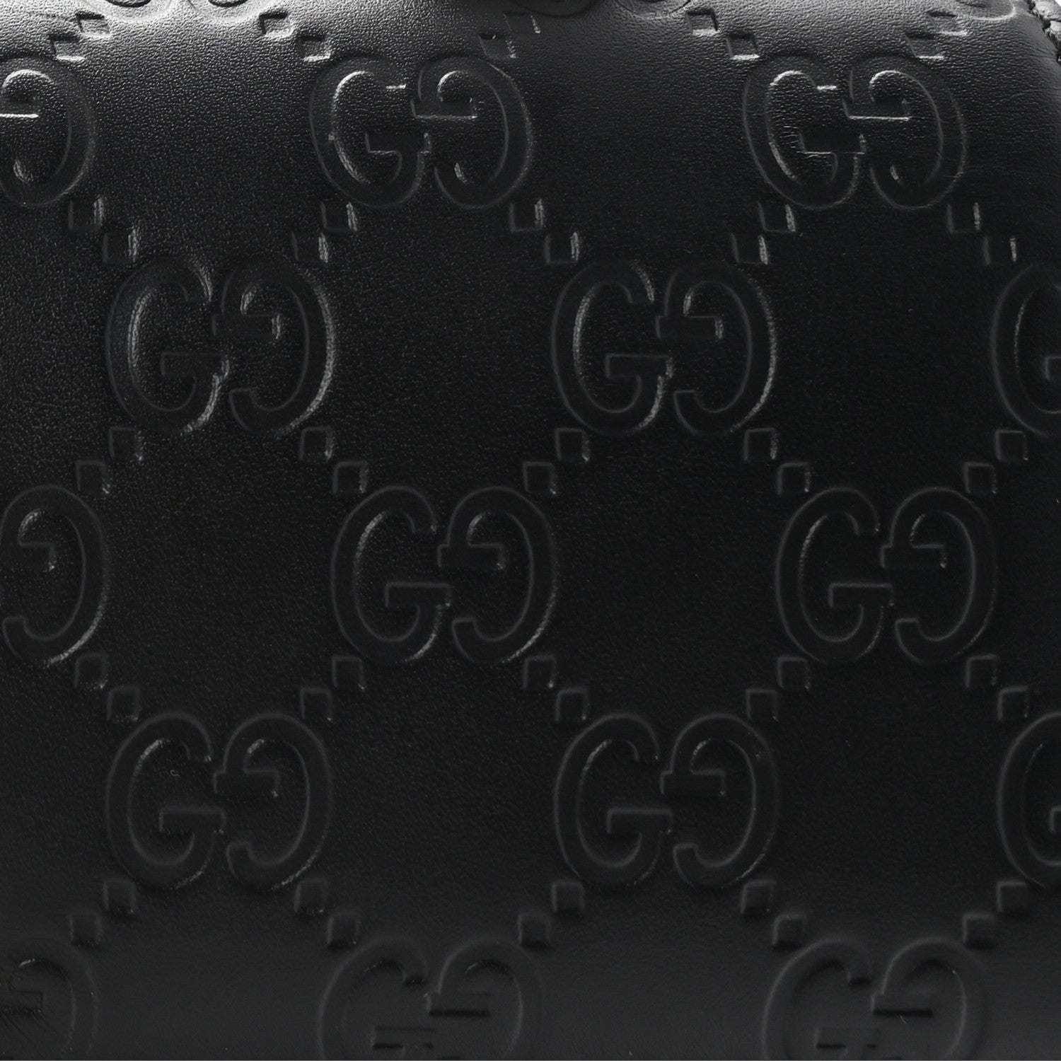 Gucci Guccissima Signature Small Padlock Top Handle Bag Black Black 8 of 10