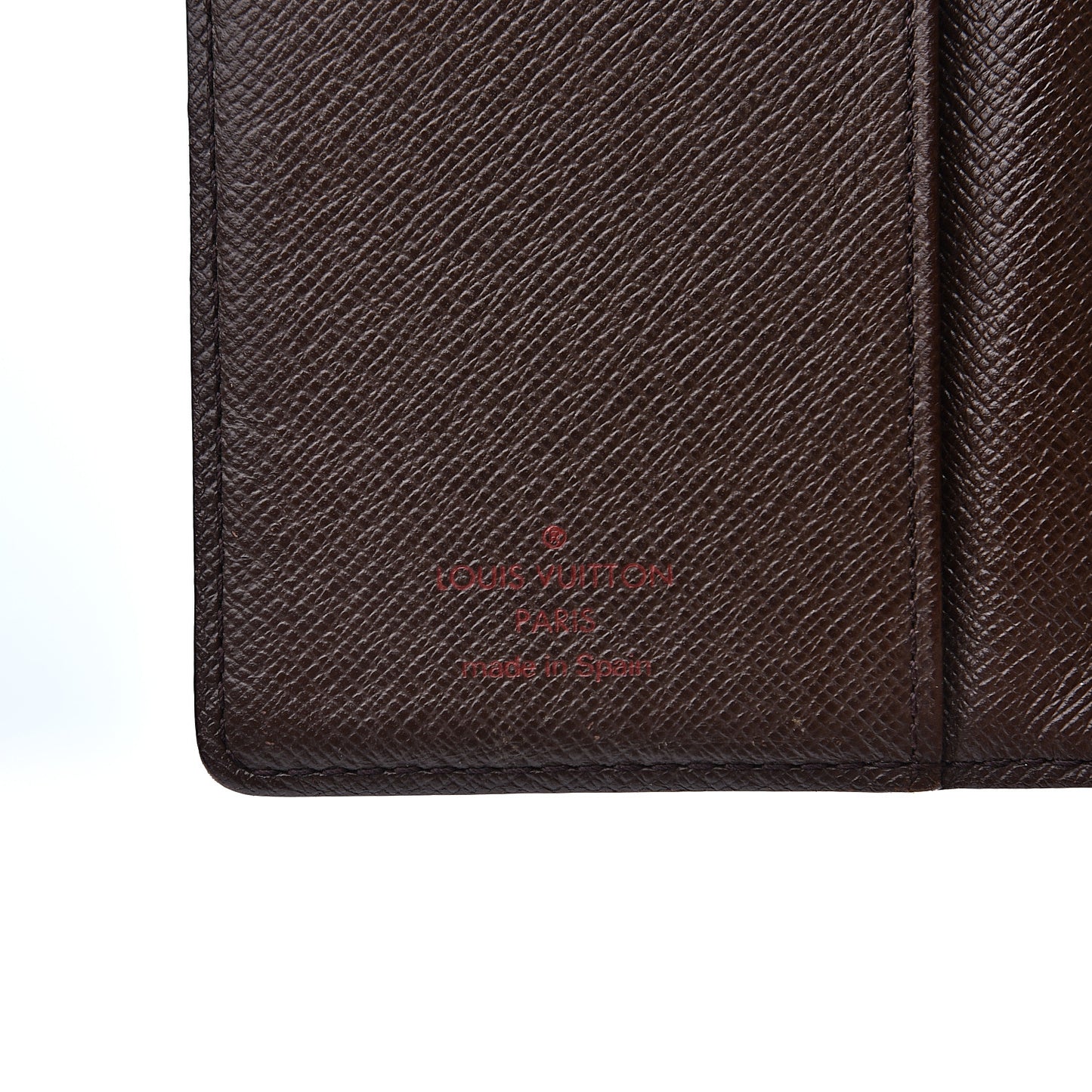 Damier Ebene Small Ring Agenda Cover