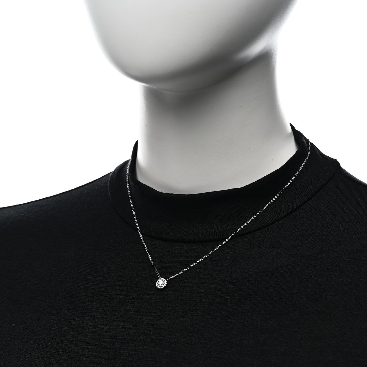 Platinum Diamond .41ct Soleste Pendant Necklace