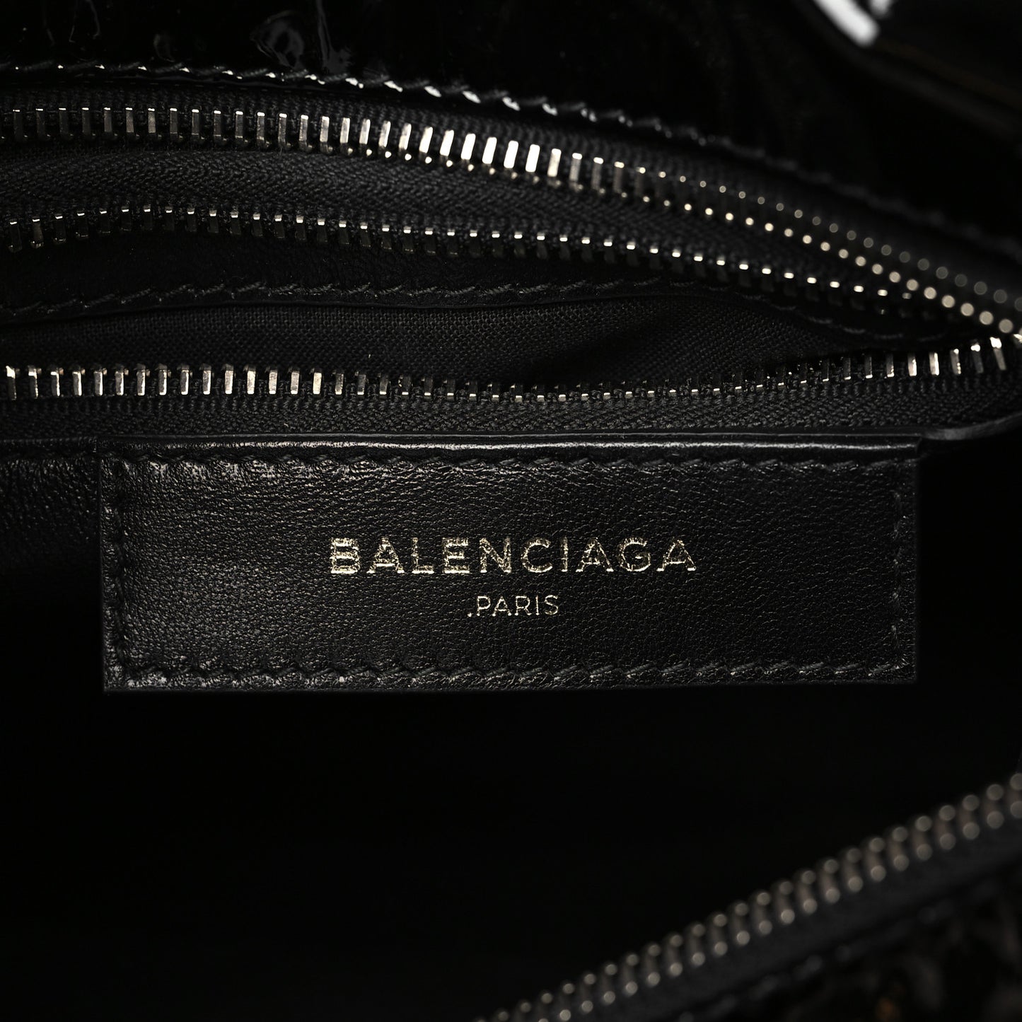 Patent XS Bazar Shopper Tote Black