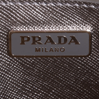 Prada Saffiano Lux Mini Promenade Tote Cromo 6 of 8