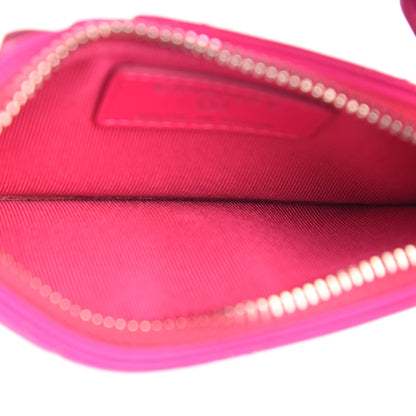 Chanel Goatskin Quilted Reissue Flap Zip Card Holder Pink 5 of 8