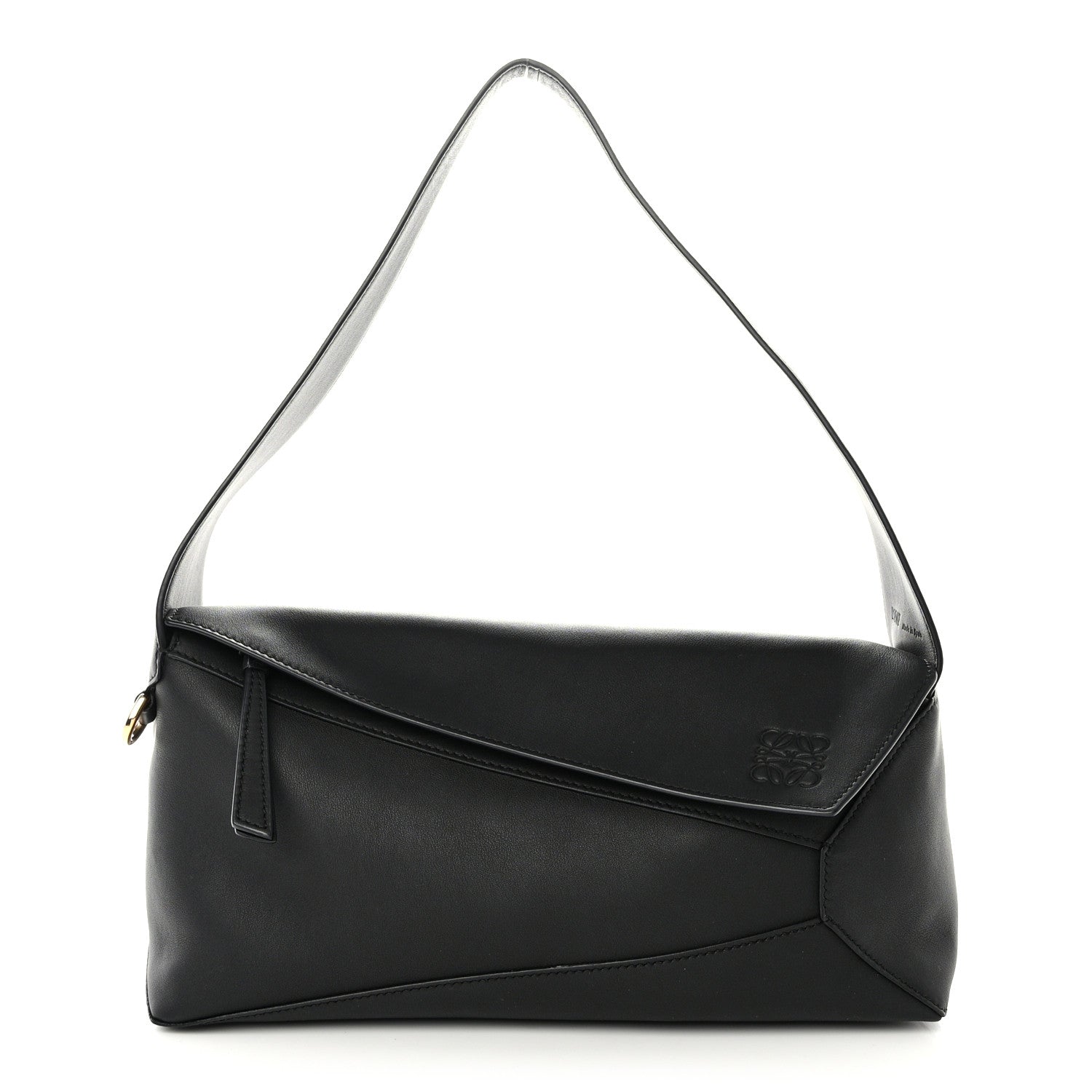 Loewe Calfskin Puzzle Hobo Black 1 of 11