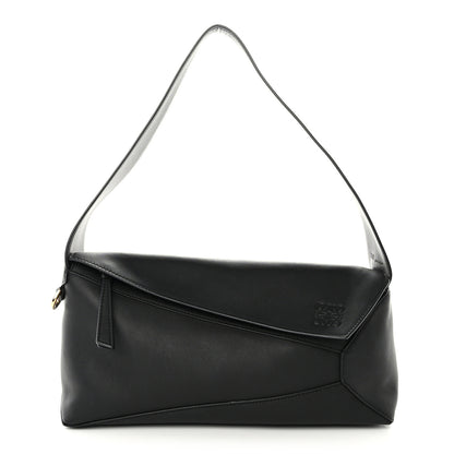 Loewe Calfskin Puzzle Hobo Black 1 of 11