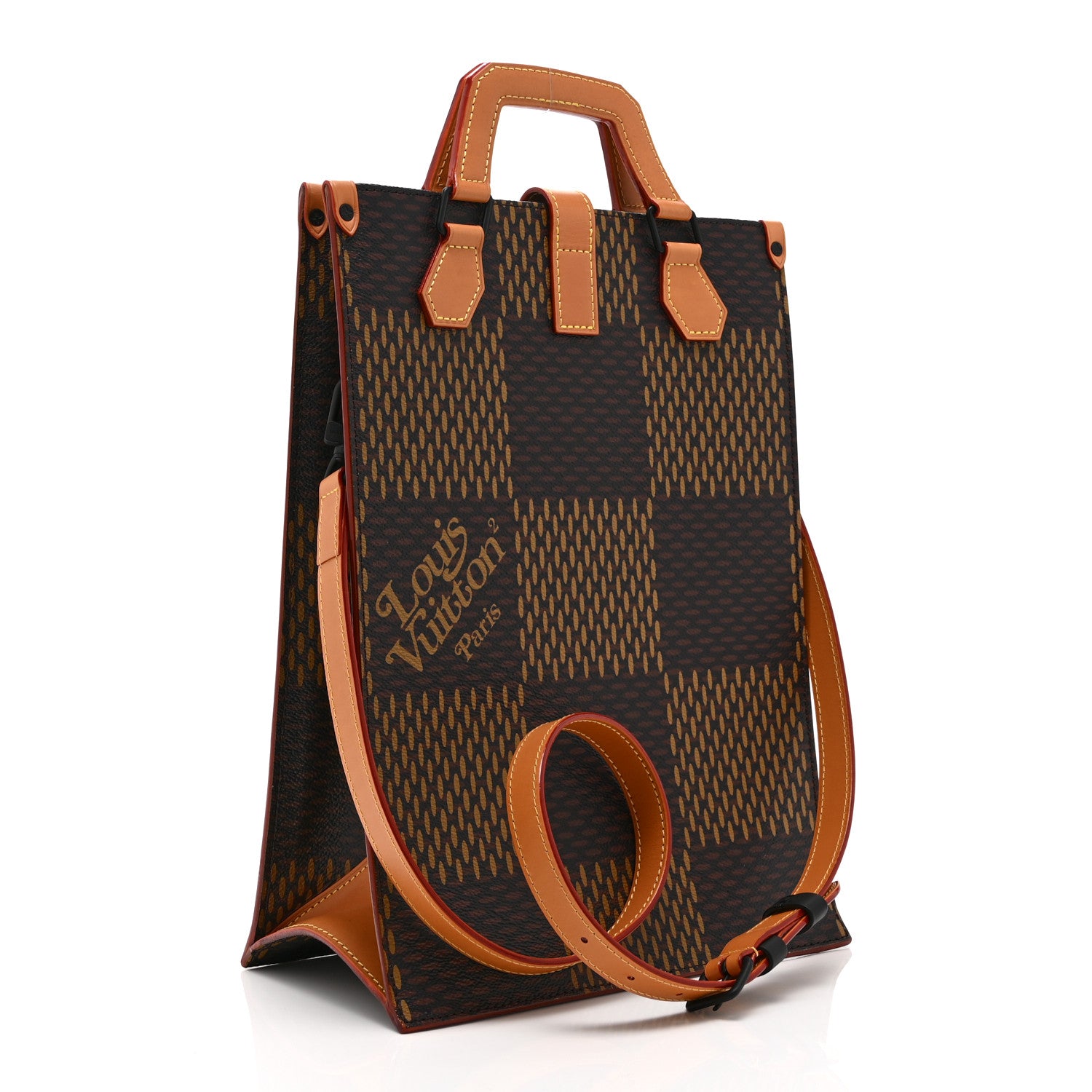 Louis Vuitton x NIGO Giant Damier Ebene Monogram Mini Tote 2 of 9