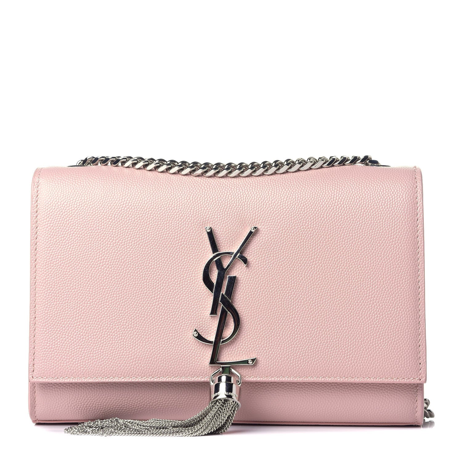 Saint Laurent Calfskin Y Quilted Monogram Small Loulou Chain Satchel Dark Beige 11 of 17
