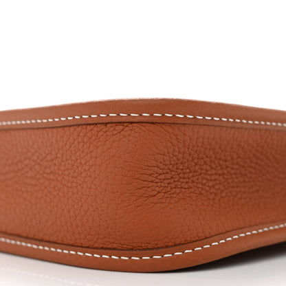 Hermes Taurillon Clemence Evelyne TPM Gold 10 of 10