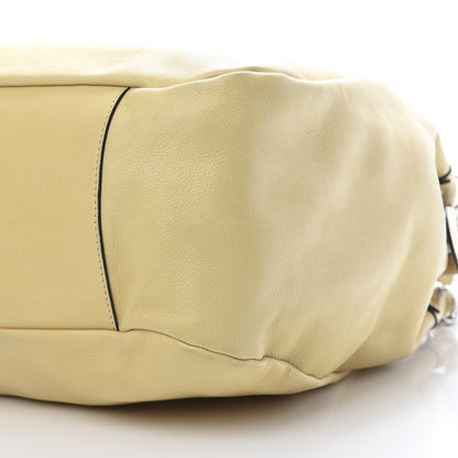 Chanel Lambskin Large Edgy Hobo Beige 10 of 15