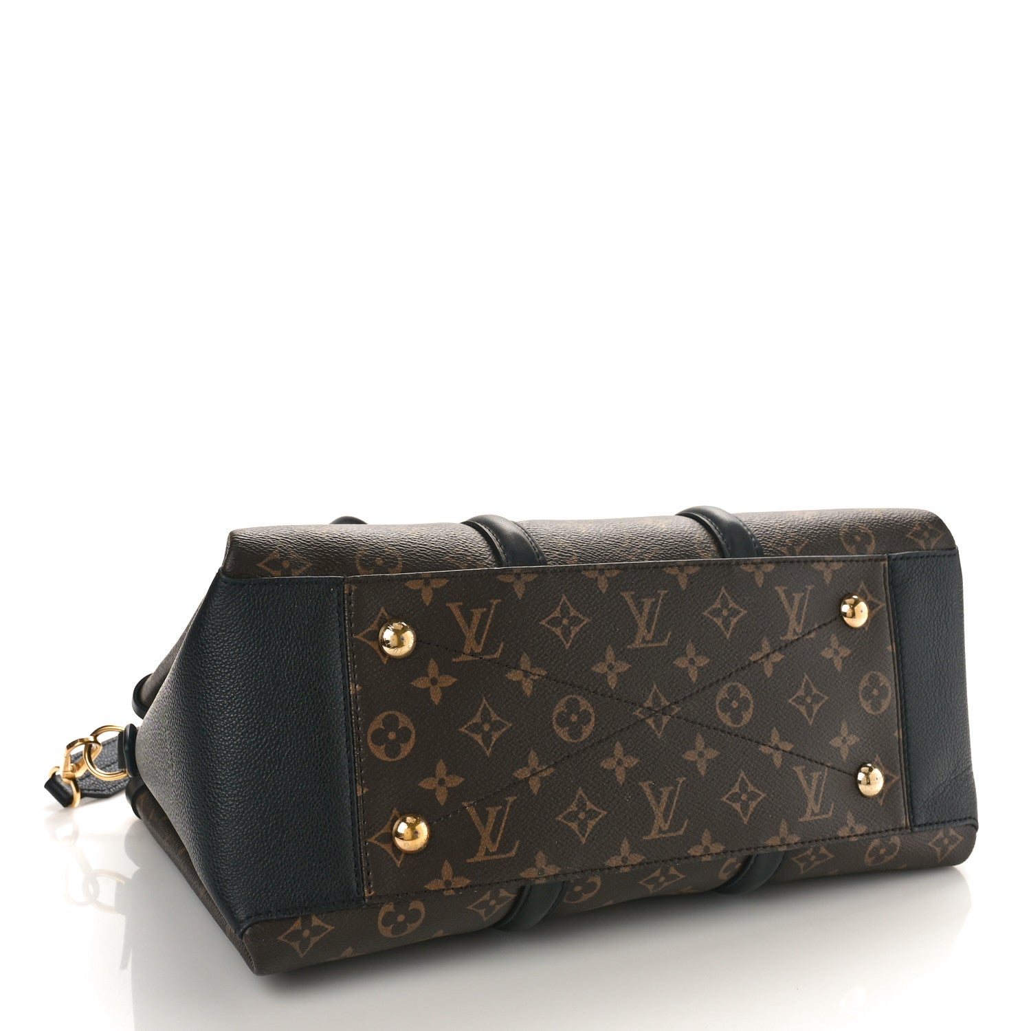 Louis Vuitton Monogram Soufflot MM Black 4 of 9