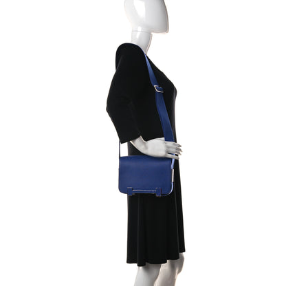 Hermes Chevre Mysore Geta Bleu Electrique 2 of 8