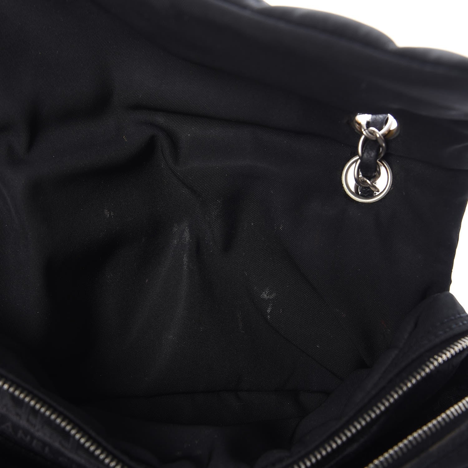 Chanel Nylon Square Quilted Flap Black 6 of 9