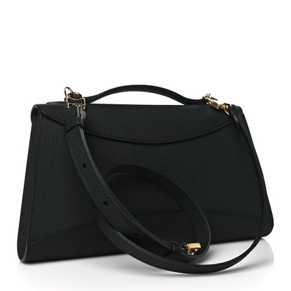 Moynat Carat Calfskin Gabrielle Clutch Black 3 of 9
