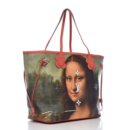 Louis Vuitton Masters Da Vinci Neverfull MM 4 of 10
