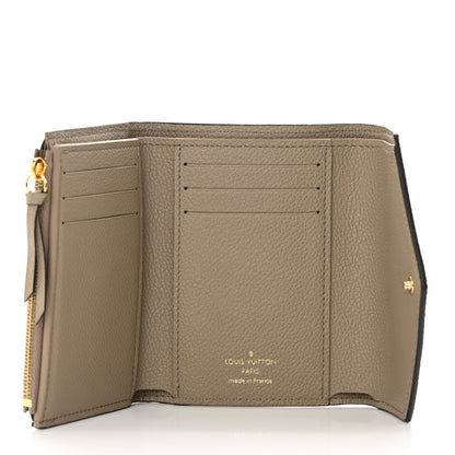 Louis Vuitton LOUIS VUITTON Empreinte Monogram Giant Victorine Wallet Tourterelle Creme 5 of 6