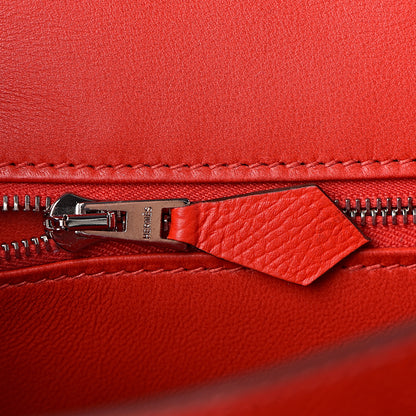 Hermes Epsom Enamel Constance 24 Rouge de Coeur Mauve Sylvestre 21 of 23