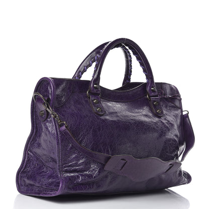 Balenciaga Chevre Classic Hardware City Violet 3 of 9