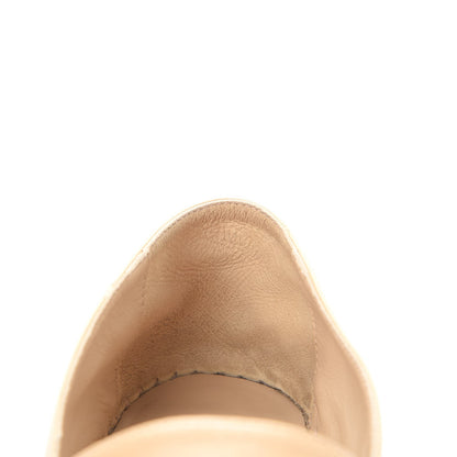Chanel Lambskin CC Espadrilles 37 Beige Black 14 of 17