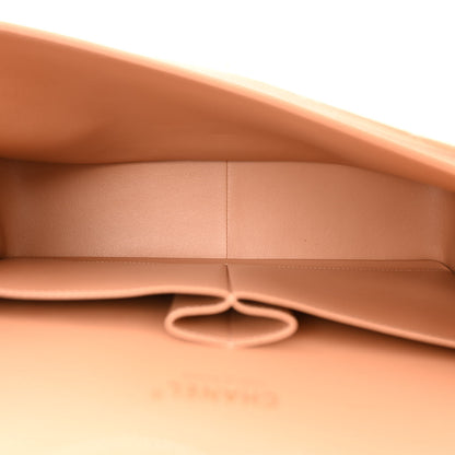 Chanel Caviar Quilted Jumbo Double Flap Beige 5 of 11