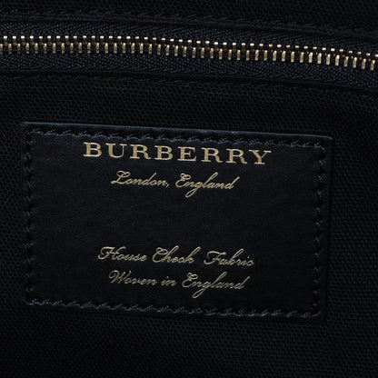 Burberry House Check Derby Calfskin Medium Alchester Bowling Bag Tan 6 of 7