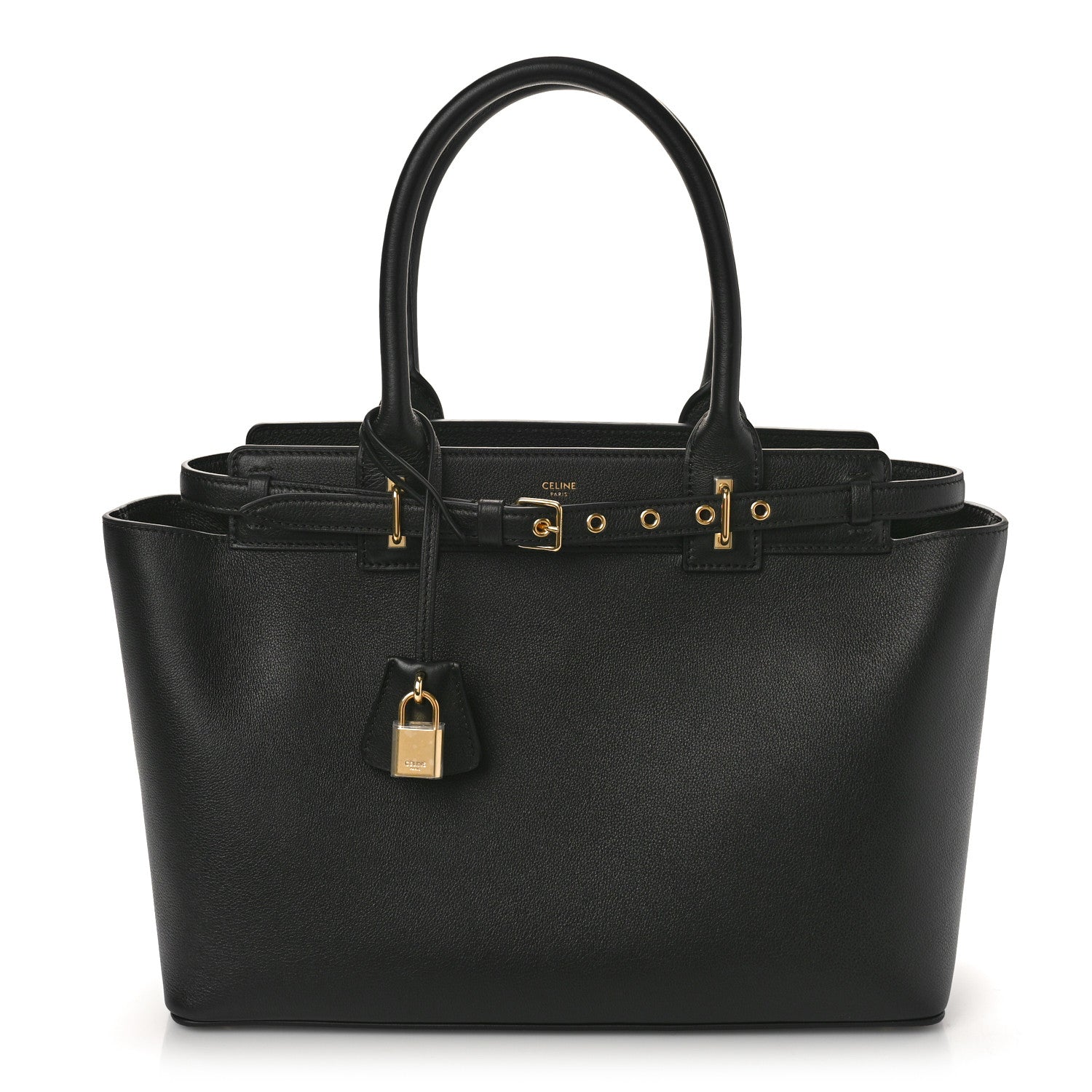 Celine Supple Calfskin Medium Conti Black 1 of 7