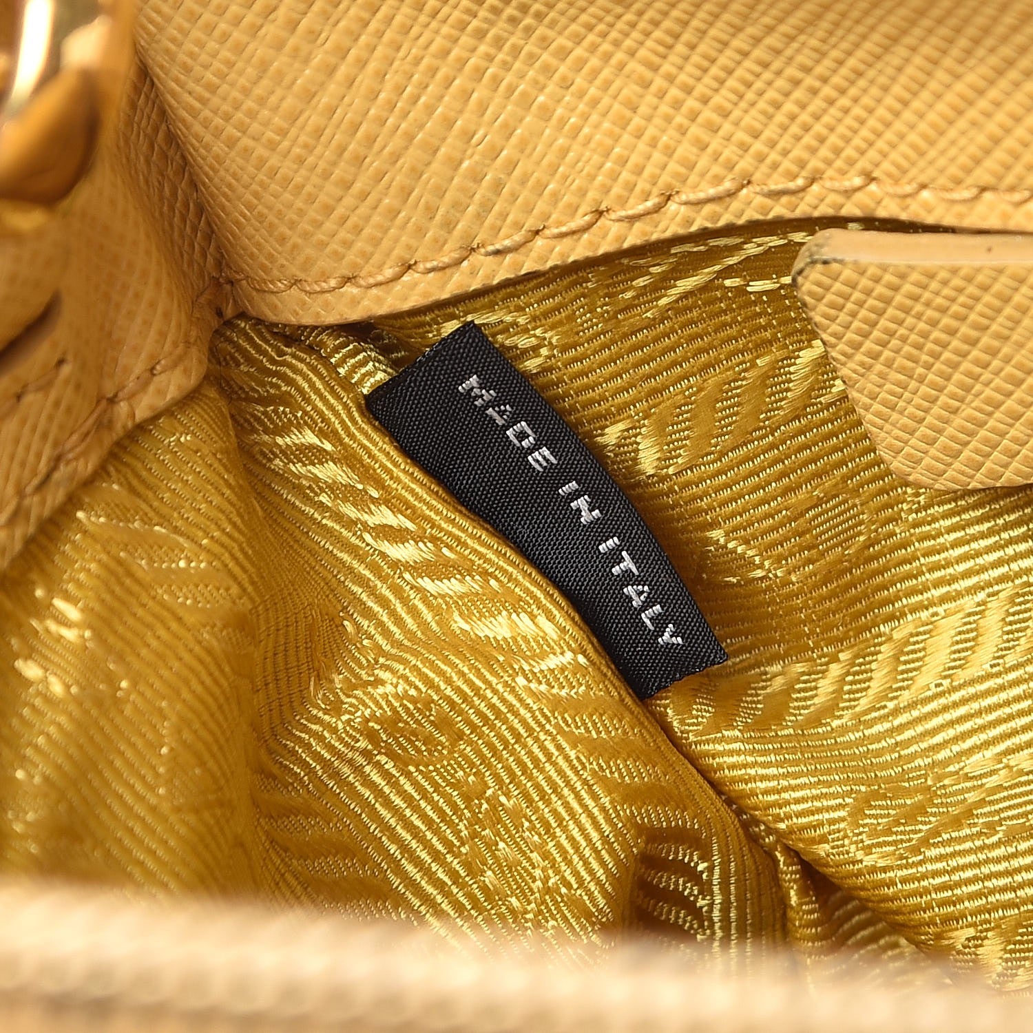 Prada Saffiano Medium Galleria Double Zip Tote Ginestra 8 of 14