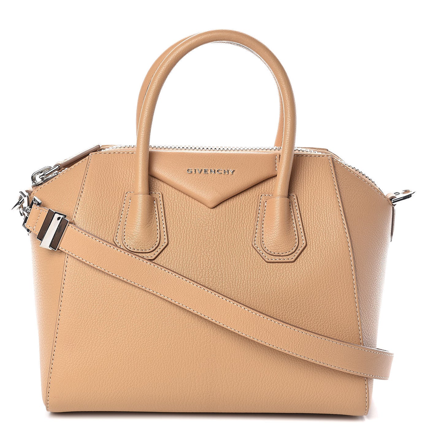 Sugar Goatskin Small Antigona Nude