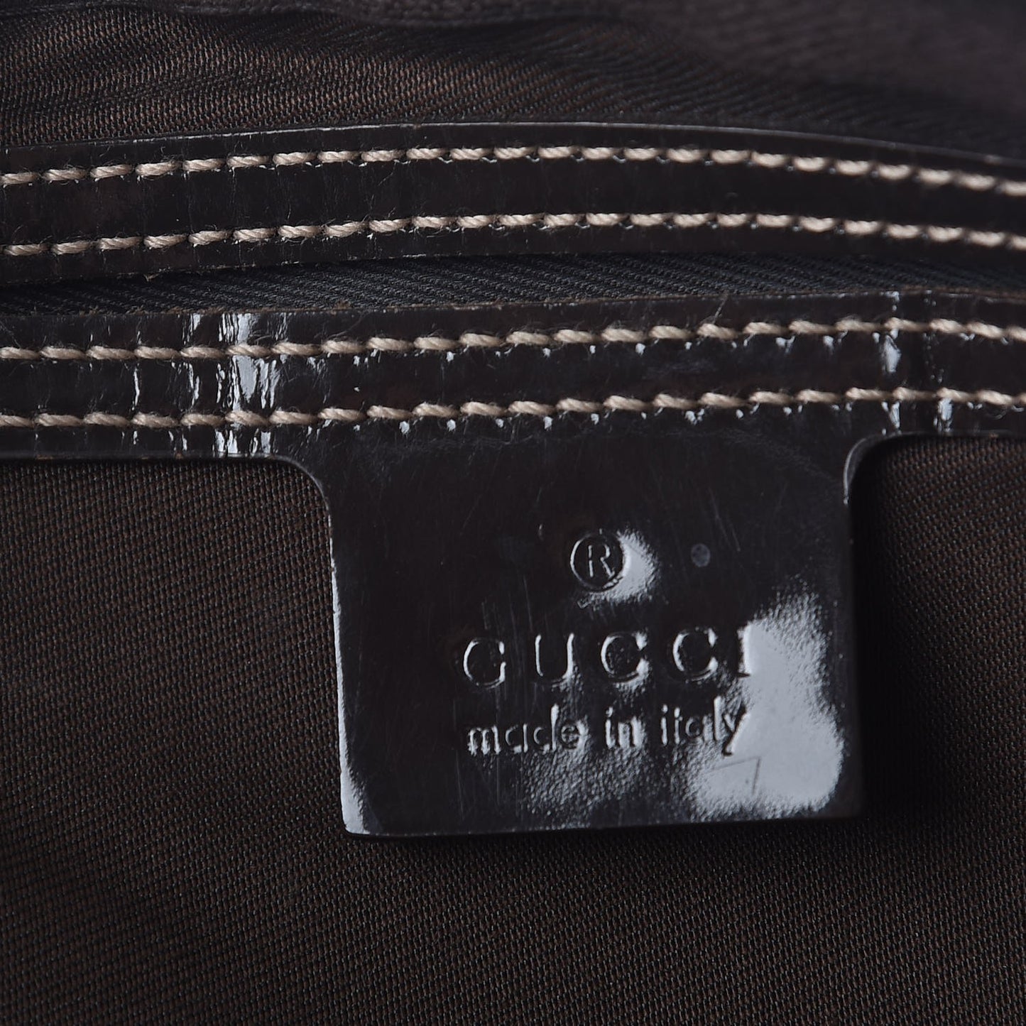 GG Plus Monogram Medium Joy Boston Dark Brown