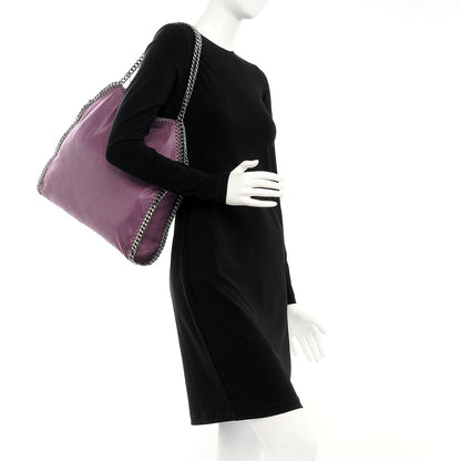 Stella McCartney Shaggy Deer Small Falabella Tote Amethyst 2 of 7