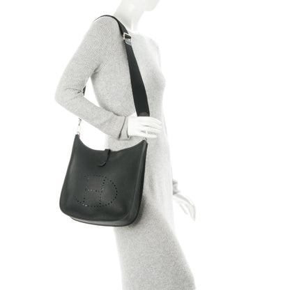 Hermes Taurillon Clemence Evelyne III PM Black 2 of 7