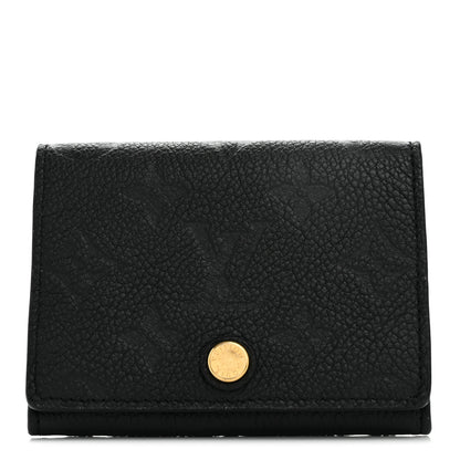 Louis Vuitton Empreinte Business Card Holder Black 1 of 6