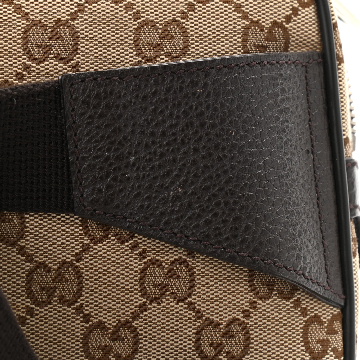 Gucci Monogram Belt Bag Dark Brown 12 of 12