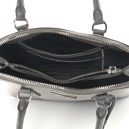 Prada Saffiano Lux Bi-Color Promenade Tote Marmo Argilla 5 of 12
