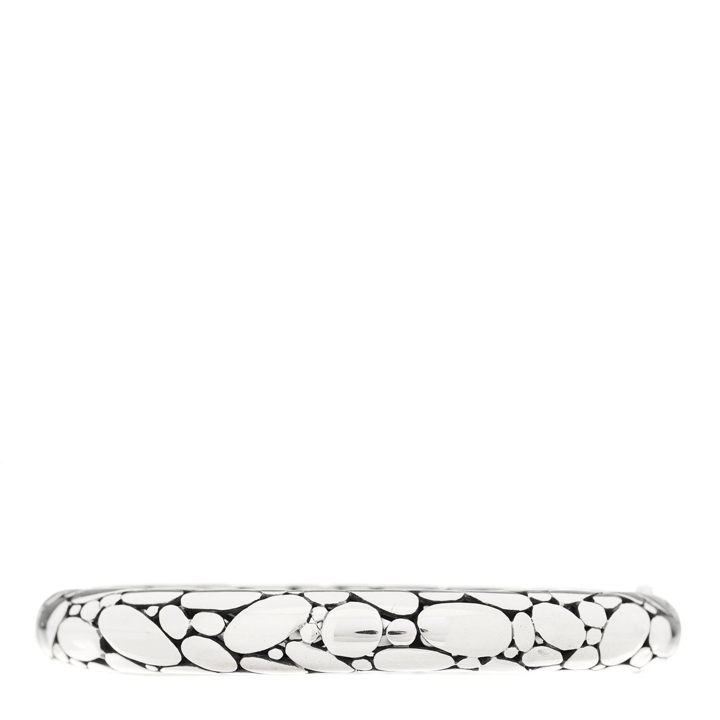 Sterling Silver Kali Hinged Bangle Bracelet