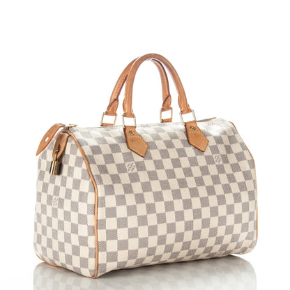 Louis Vuitton Damier Azur Speedy 30 3 of 7