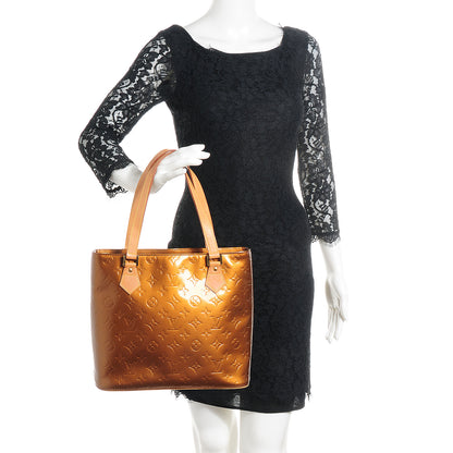 Louis Vuitton Vernis Houston Bronze 2 of 7