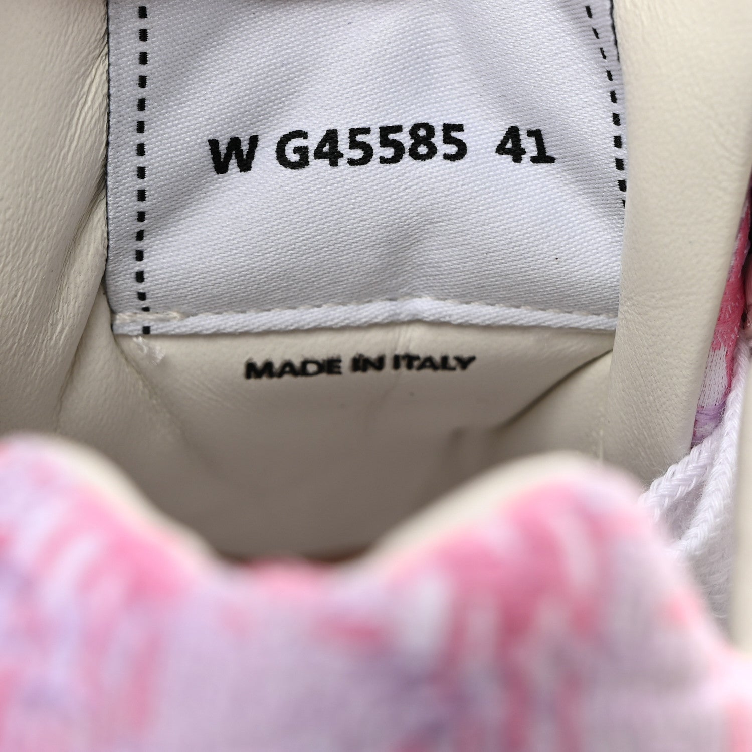Chanel Tweed CC Sneakers 41 Pink 7 of 8