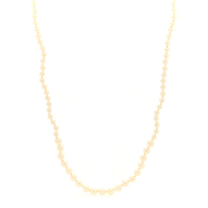 Gucci Pearl Interlocking GG Graduated Long Necklace 1 of 5
