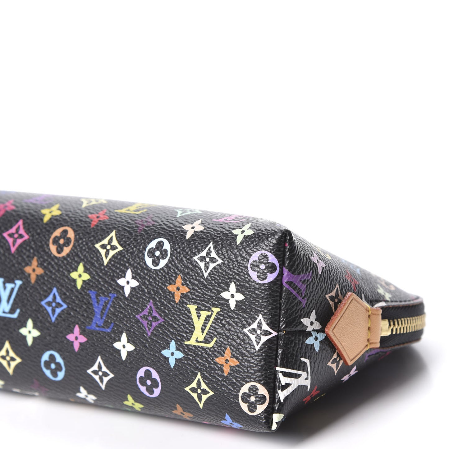 Monogram Multicolor Cosmetic Pouch Black Grenade