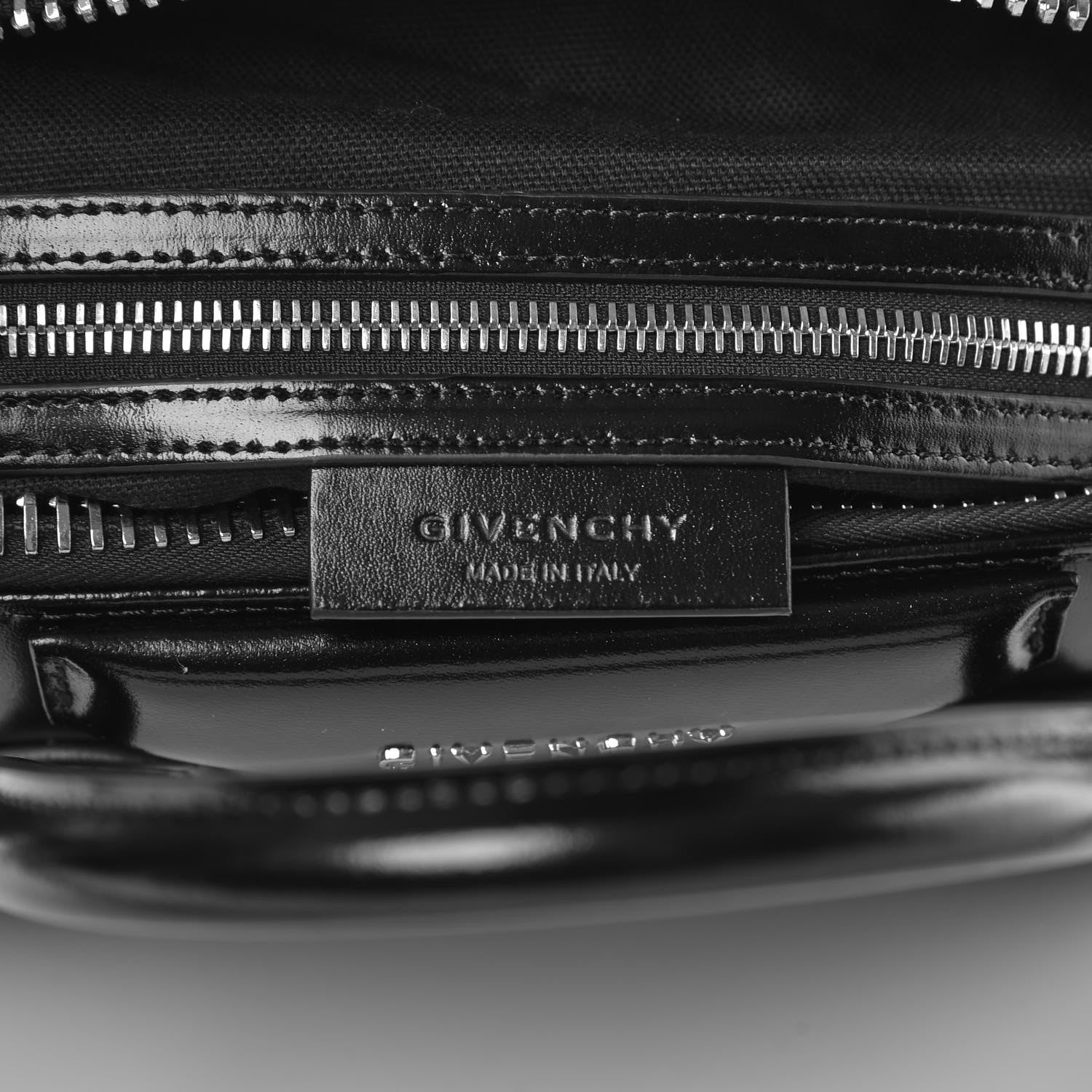 Givenchy Shiny Lord Calfskin Small Antigona Black 6 of 7
