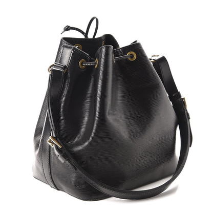 Louis Vuitton Epi Petit Noe Black 2 of 11
