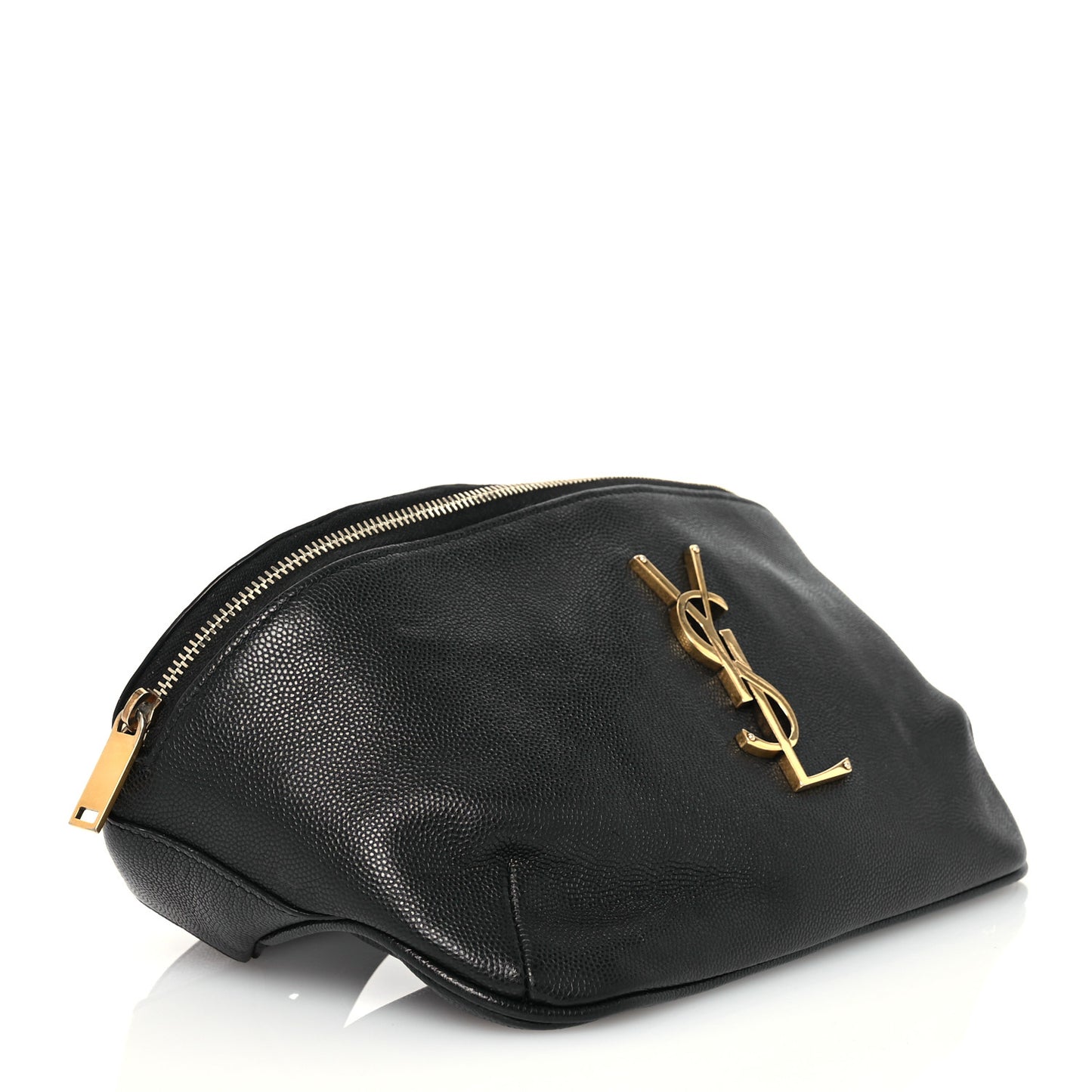Grain De Poudre Monogram Belt Bag Black