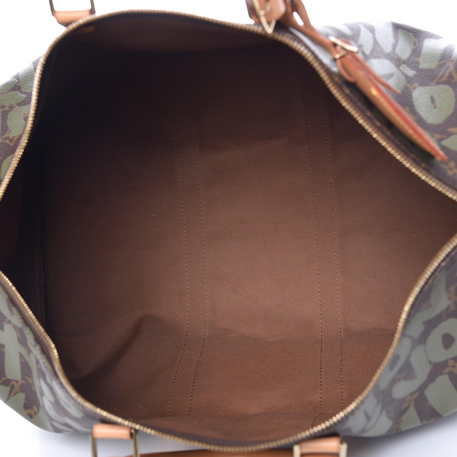 Louis Vuitton Graffiti Keepall 50 Kaki 7 of 16