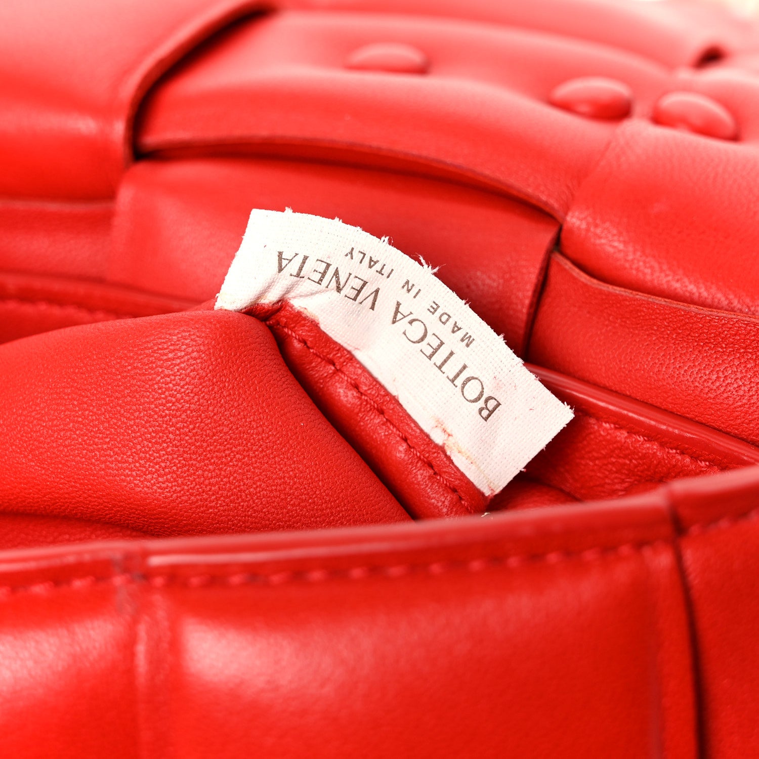 Bottega Veneta Lambskin Maxi Intreccio Padded Chain Cassette Crossbody Bag Nail Polish 7 of 11