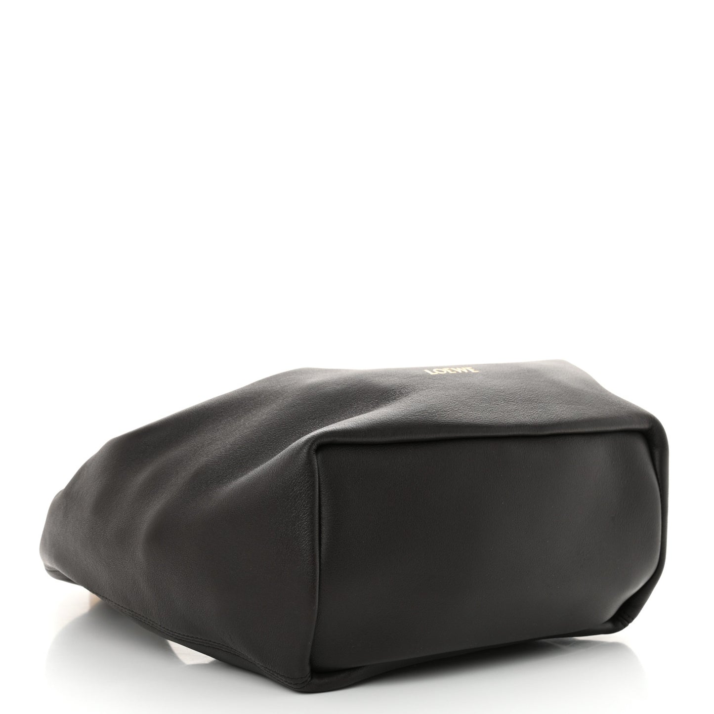 Nappa Small Squeeze Bag Dark Brown