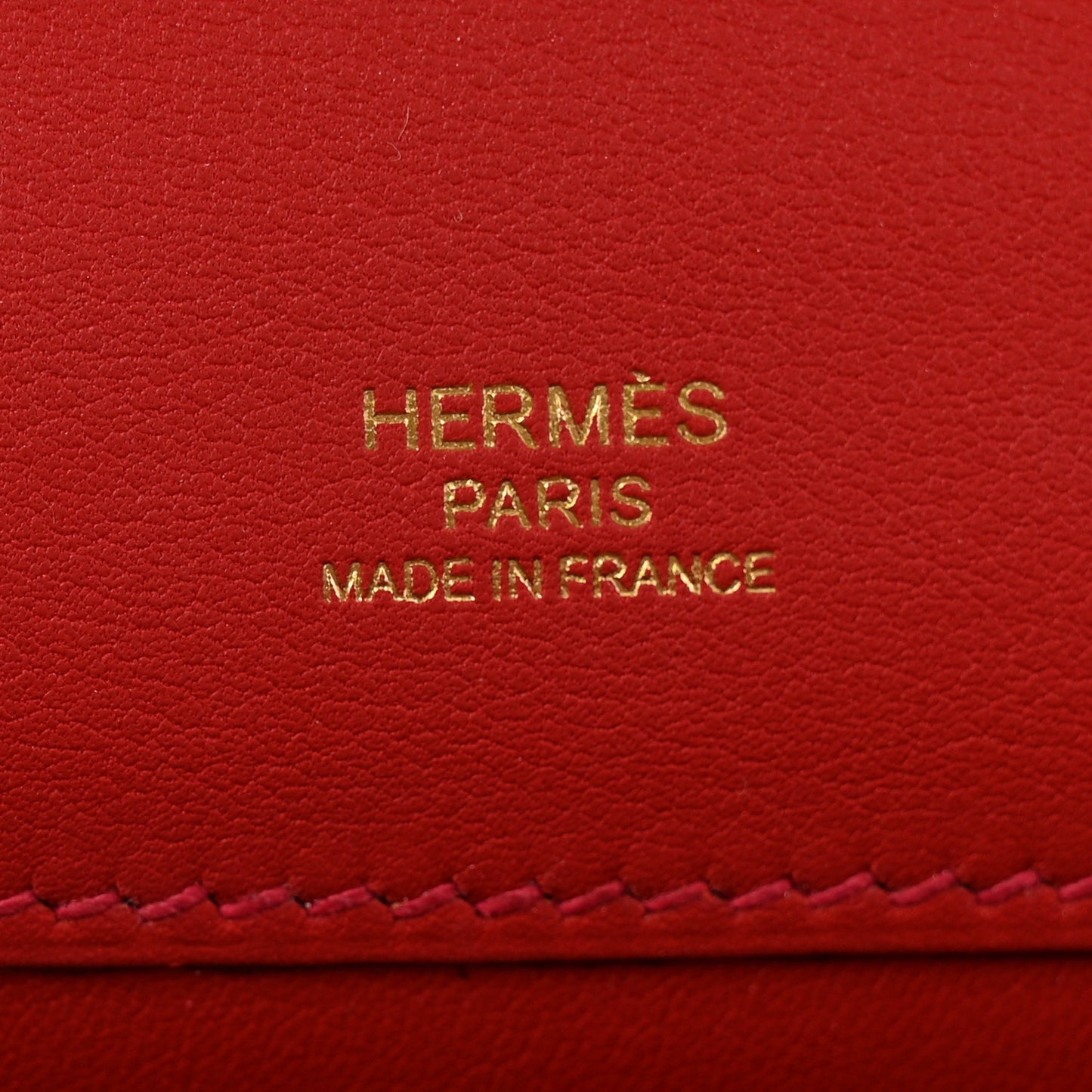Swift Kelly Cut Clutch Pochette Vermillion