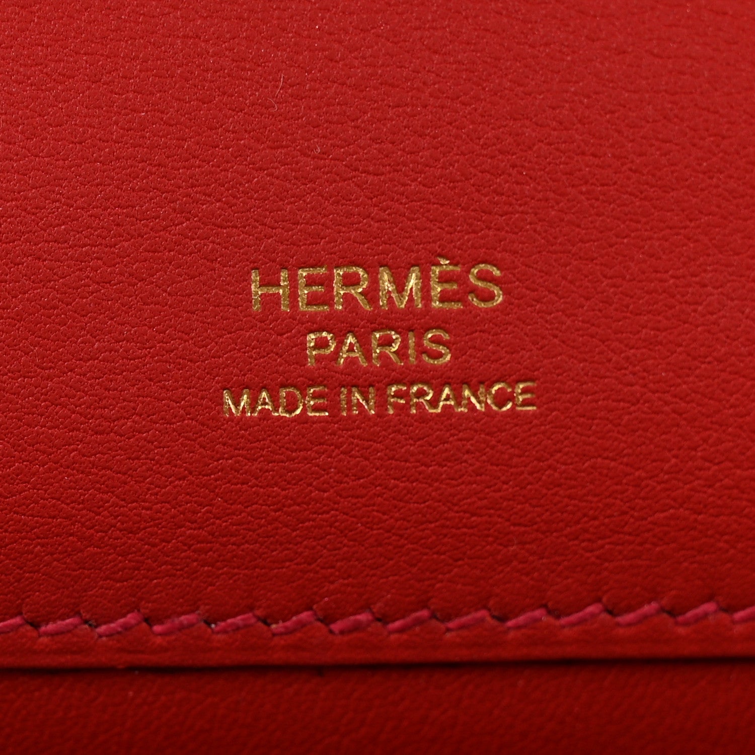 Hermes Swift Kelly Cut Clutch Pochette Vermillion 6 of 10