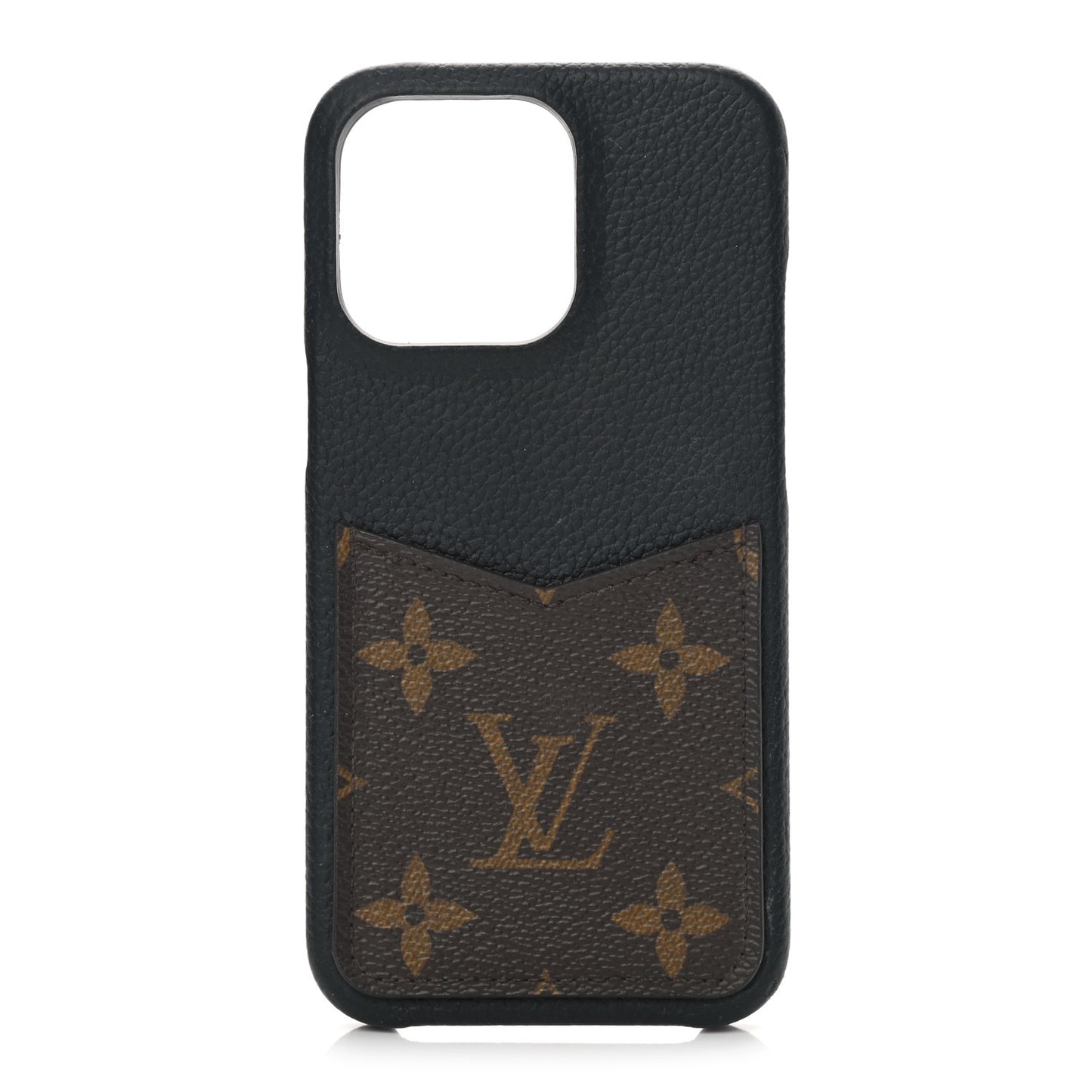 Monogram iPhone 13 Pro Bumper Black