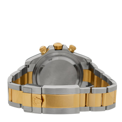 Rolex Stainless Steel 18K Yellow Gold 40mm Oyster Perpetual Cosmograph Daytona Watch White 126503 3 of 5